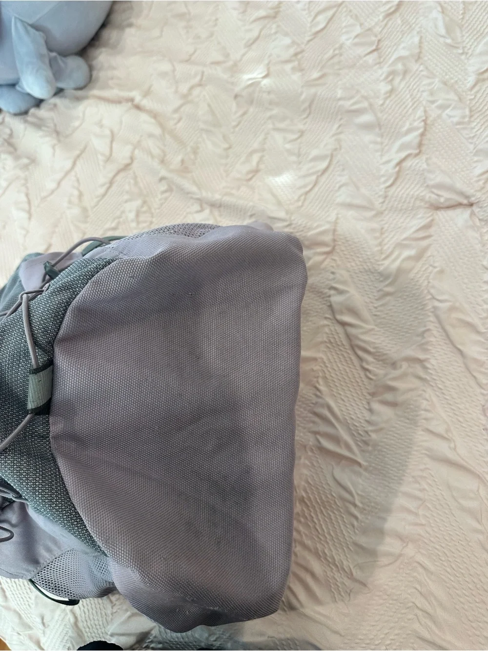 The North Face Jester Backpack in Gray and Mauve